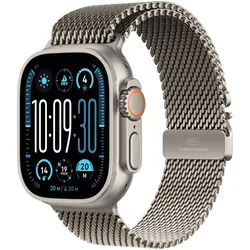 Apple Watch Ultra 2 Natur Titanium Milanese Loop Natur S 2024 GPS + Cellular 49mm