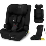 Kinderkraft SAFETY FIX 3 PRO 76-150 cm Kindersitz 9-36 kg, Kinderautositze mit isofix, Einstellung der Kopfstütze und Rückenlehne, extra TOP TETHER, 5 punkt gurte, Schwarz