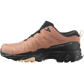 Salomon X Ultra 4 Gore-Tex Damen Mocha Mousse / Black / Almond Cream 41 1/3