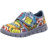 superfit Hausschuh, Textil Bobby für Kinder, bunt, Gr. 25 EU