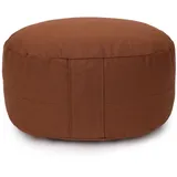 yogabox Glückssitz® Yogakissen Oval D - kastanie 30 x 23 15,0 cm 1 St