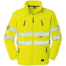 Big Arbeitsschutz 4 Protect Warnfleecejacke Seattle, leuchtgelb, Gr. L