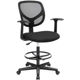 Songmics OBN25BK Stoff Schwarz
