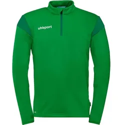 UHLSPORT Herren Sweatshirt Squad 27 1/4 Zip, grün/lagune, 4XL