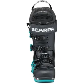 Scarpa 4-Quattro SL W Damen Tourenskischuhe Schwarz/Türkis 26