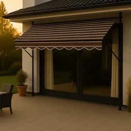 Angerer Klemmmarkise Exklusiv 200 cm dunkelbraun