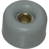 TRU Components ZB8C Gerätefuß schraubbar, rund Hellgrau (Ø x H) 30mm x 17.5mm