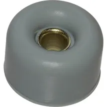 TRU Components ZB8C Gerätefuß schraubbar, rund Hellgrau (Ø x H) 30mm x 17.5mm