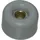 TRU Components ZB8C Gerätefuß schraubbar, rund Hellgrau (Ø x H) 30mm x 17.5mm