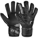 Reusch Unisex Jugend Attrakt Infinity Junior Torwarthandschuhe, 5, Schwarz