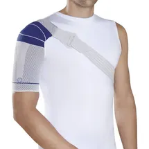Bauerfeind Omotrain S Schulterbandage 1 St grau Größe 4