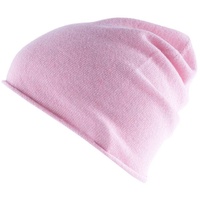 Golden Goat Strickmütze Arley Beanie Unisex Winter Mütze 100% Kaschmir Wolle Farbe: bright flamingo