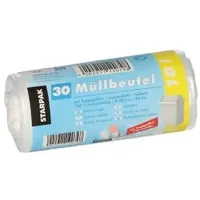 Papstar Müllbeutel mit Tragegriffen, HDPE 10 l 42 cm