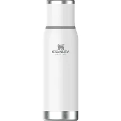 Isolierflasche 0,75L 'To-Go' Thermoskanne Kaffee Doppelwandig Edelstahl Wandern 750ML