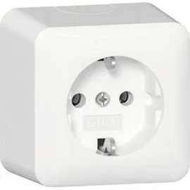 Gira Schuko-Steckdose 1-fach Weiß