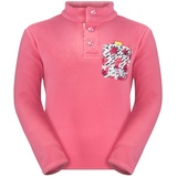 Jack Wolfskin Villi Button Fleece K Pullover, pink Lemonade, 128