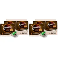 Senseo Pads Caffè Crema, Medium Roast, 80 Kaffeepads, 5 x 16 Getränke (Packung mit 2)