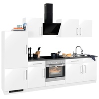 wiho Küchen Küchenzeile »Cali«, ohne E-Geräte, Breite 280 cm, weiß