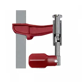 PIHER Maxipress M Schraubzwinge 12cm mit bis 400 kg - Spannweite: 12 cm