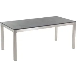 Beliani Grosseto Set 6-tlg. Beige/Schwarz