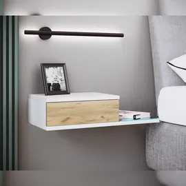 VCM Nachtschrank Wandschublade Nachttisch Regal Konsila L