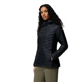Columbia Powder Pass III Hybrid Hooded Jacket - Damen Black L