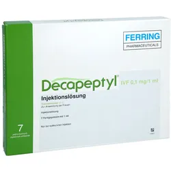 Decapeptyl Ivf 0.1mg/1ml Inj.-lsg.in Fertigspritze 7 St