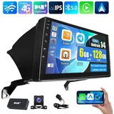 ESSGOO 6+128G Für Opel Astra H 2006-14 Android 14 Carplay Autoradio GPS NAVI Autoradio (DAB (optional), DAB+ (optional), 4G LTE, RDS, AM, FM, 6GB+128GB, Carplay Android Auto Bluetooth EQ USB GPS Navi WIFI Touchscreen) schwarz