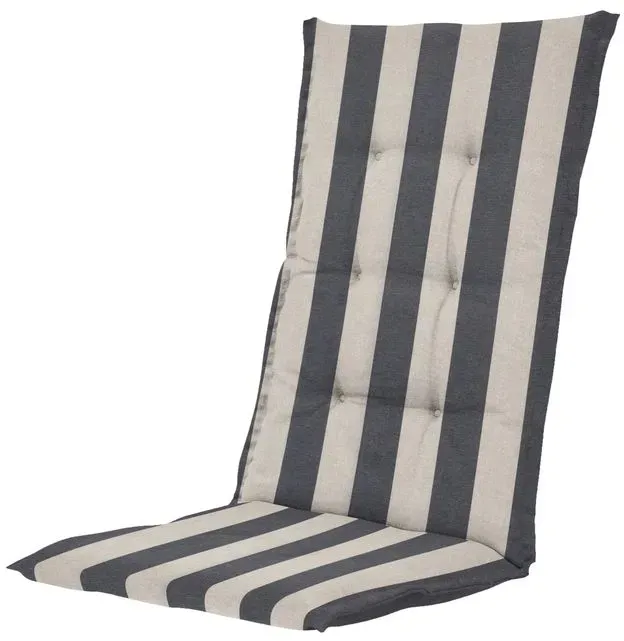 Madison Hochlehner-Auflage 123 x 50 cm Polyester Grau Grey