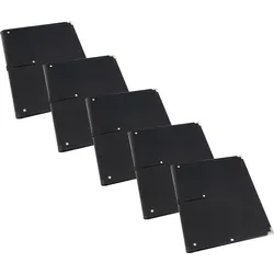 Classic Cantabile Notenmappe Standard Schwarz 5er Set