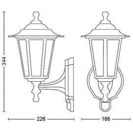 Philips Peking E27 mit Bewegungsmelder, 8718696176740,