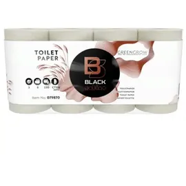BlackSatino Toilettenpapier GreenGrow 3-lagig 8 Stück