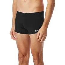 Tyr Solid Square Leg Badehose Schwarz 30