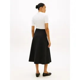 Tommy Hilfiger A-Linien-Rock Damen Schwarz 34