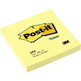 Post-it Haftnotiz Notes 654 76x76mm 100Blatt gelb