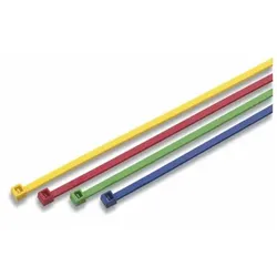 Kabelbinder blau BxL 3,5 x 140mm Kabelbaum ̧ 2,5-36mm Mindestzugfestigkei