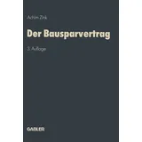Gabler Verlag Der Bausparvertrag