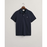 GANT Poloshirt Regular Fit dunkelblau | 4XL