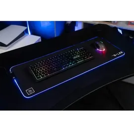THE G-LAB Das wasserfeste G-LAB XXL RGB LED USB Gaming-Mauspad
