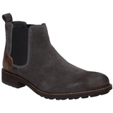 JOSEF SEIBEL Herren Stiefeletten Chelsea Boots Jasper 50 Chelsea-Stiefel, Asphalt-Kombi, 45 EU, Farbe:Grau