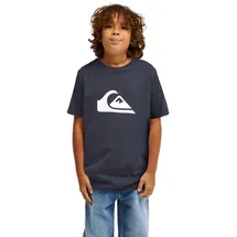 QUIKSILVER EV Comp Logo SS Kids Boy's Black 14, Dunkles Marineblau, 14 Jahre
