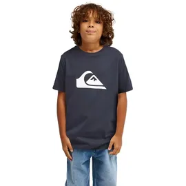 QUIKSILVER EV Comp Logo SS Kids Boy's Black 14, Dunkles Marineblau, 14 Jahre