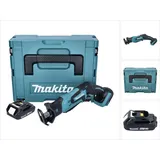 Makita DJR 185 A1J Akku Recipro Säbelsäge 18 V + 1x Akku 2,0 Ah + Makpac - ohne Ladegerät