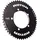 Rotor Bike Components Rotor Noq 110 Bcd Outer Aero Kettenblatt Rund LK110x5 schwarz 52t 2022 Kettenblätter