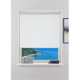 MY HOME Rollo LIYN 30 x 150 cm weiß