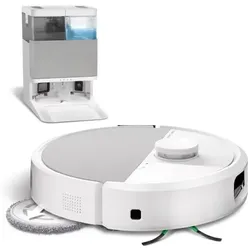 iRobot Roomba Combo 505+ (N185240) weiß Saugroboter mit Wischfunktion + Absaugst...