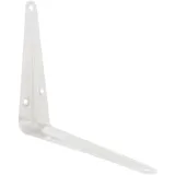 Merriway BH06750 London Regalträger aus Stahl, zur Wandmontage, 15,2 x 12,7 cm, 15,2 x 12,7 cm, Weiß