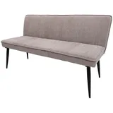 Hti-Living Polsterbank Mesilla Blau/Braun 140 x 40 x 48 cm