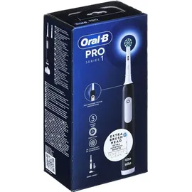 Oral-B Pro Series 1 schwarz/weiß + 2. Handstück + Aufsteckbürsten 2 St.