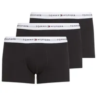 Tommy Hilfiger Underwear Boxer TRUNK 3 PACK (3-St) mit kontrastfarbenem Logobund schwarz L (52)